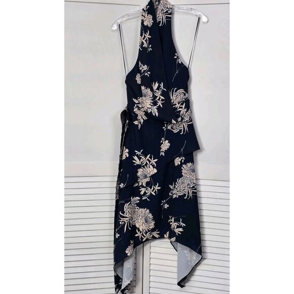 Keepsake The Label No Limits Dress Bloom Print Size XSMALL Navy Blue Floral - Picture 2 of 7